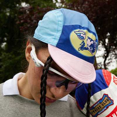 CYCLING CAP EXPLORER SHANA SADEGHI RAY KITTEN YELLOW