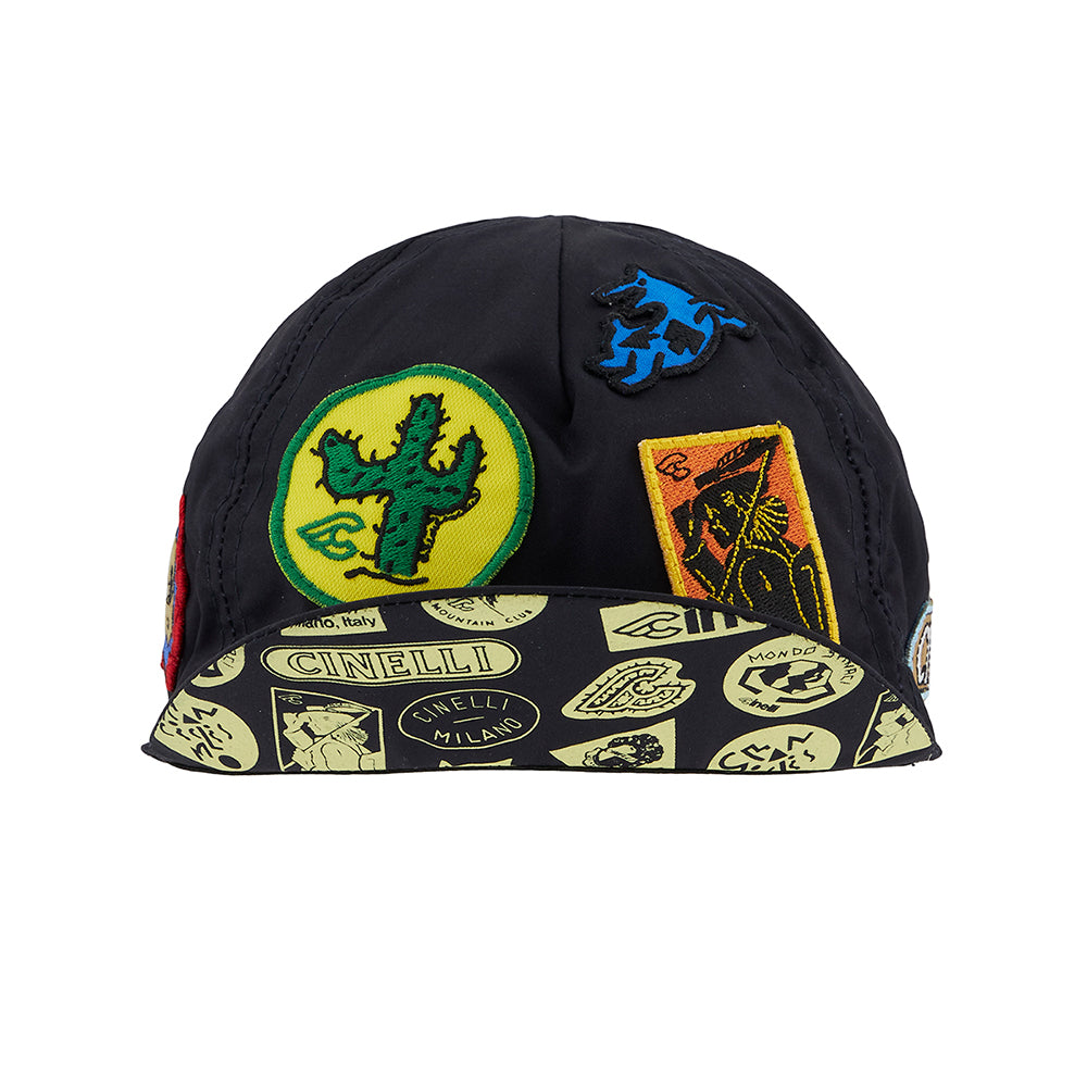 CYCLING CAP HISTORY PATCH BLUE Cinelli Official