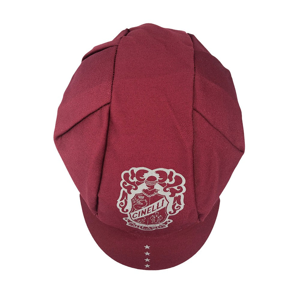 CREST BURGUNDY CAP