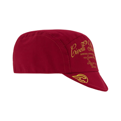 EXPLORER CAP VIA FOLLI BURGUNDY