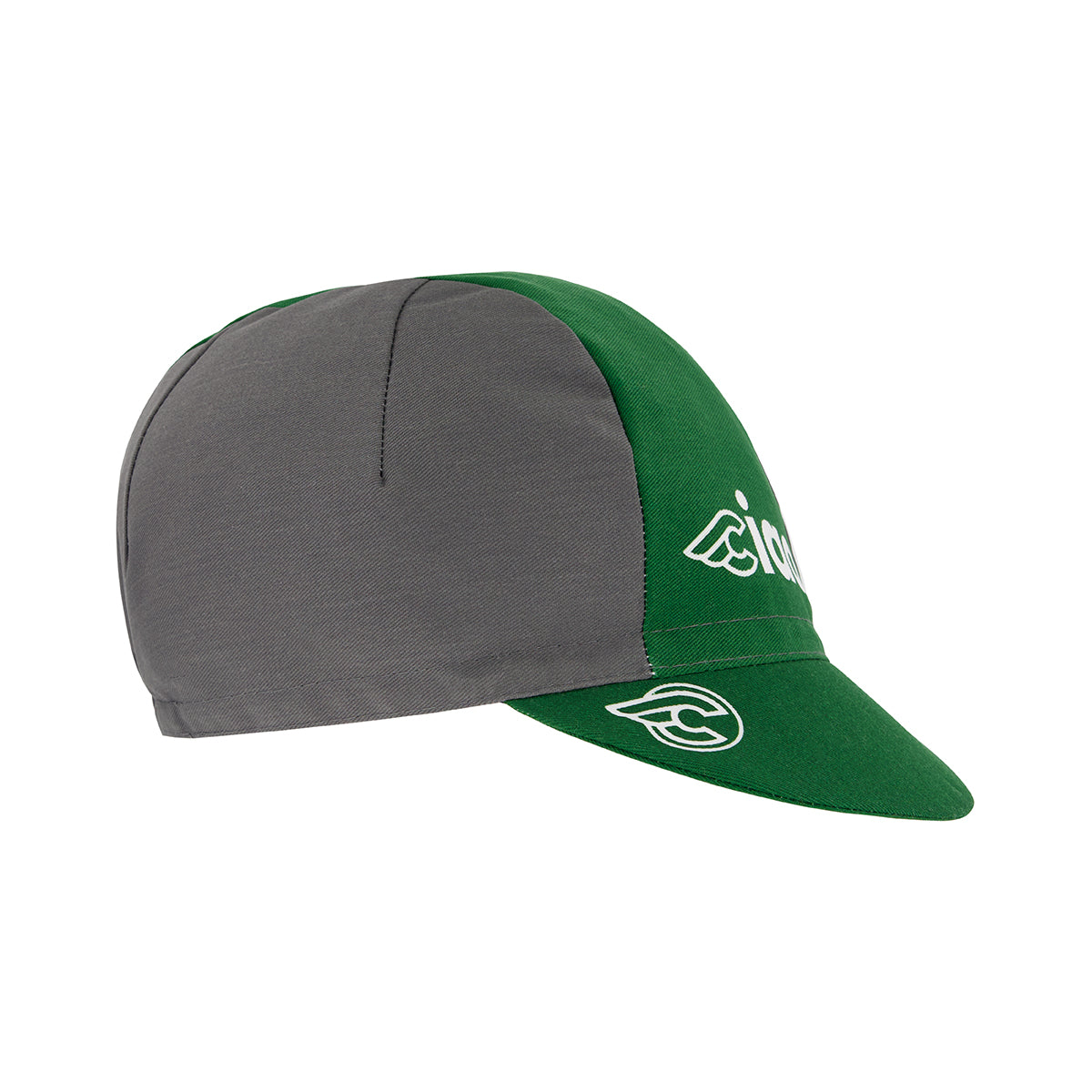 CAP LOGOTYPE GREEN & GRAY