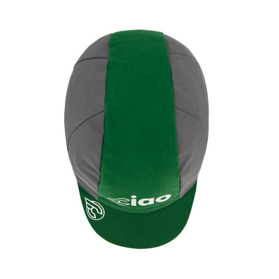 CAP LOGOTYPE GREEN & GRAY