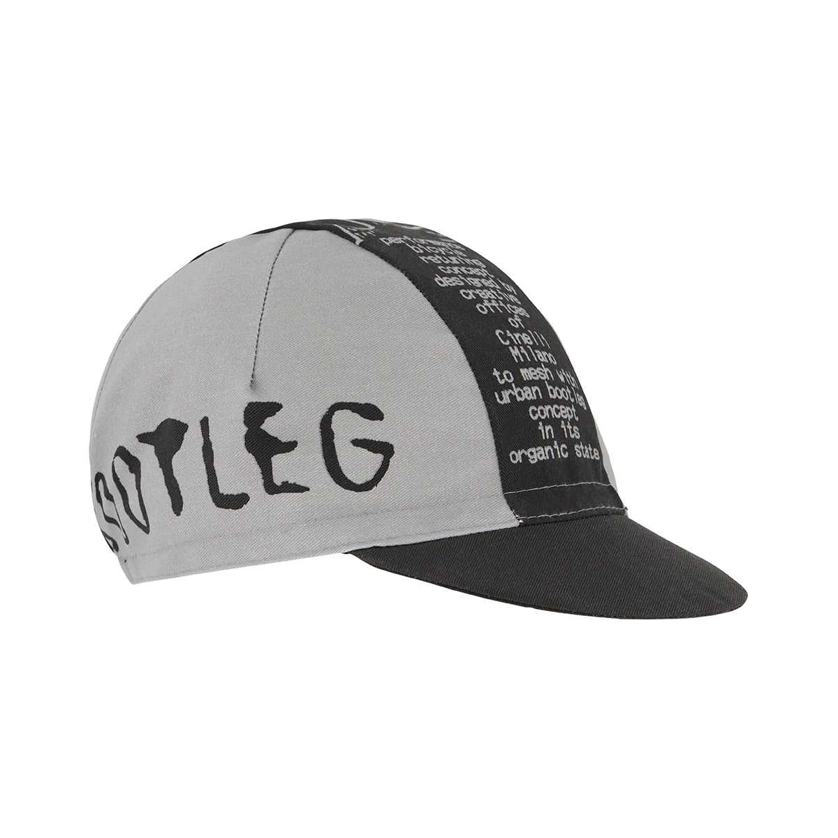 CAP SILVER BOOTLEG SILVER & BLACK
