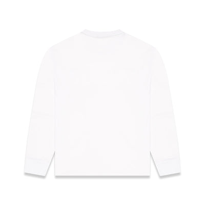 T-SHIRT LONGSLEEVE ACID WHITE