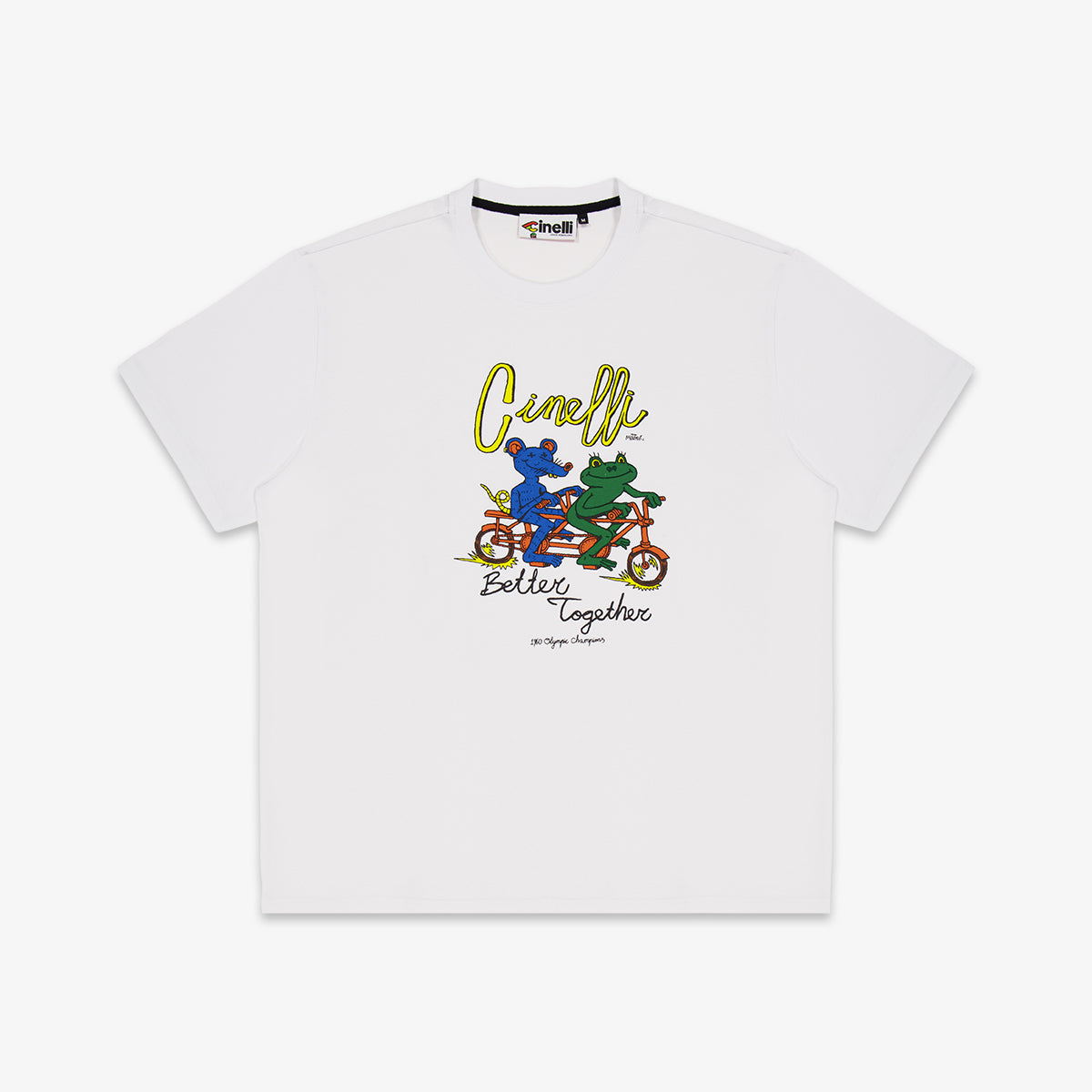 T-SHIRT MELCHER OOSTERMAN BETTER TOGETHER WHITE