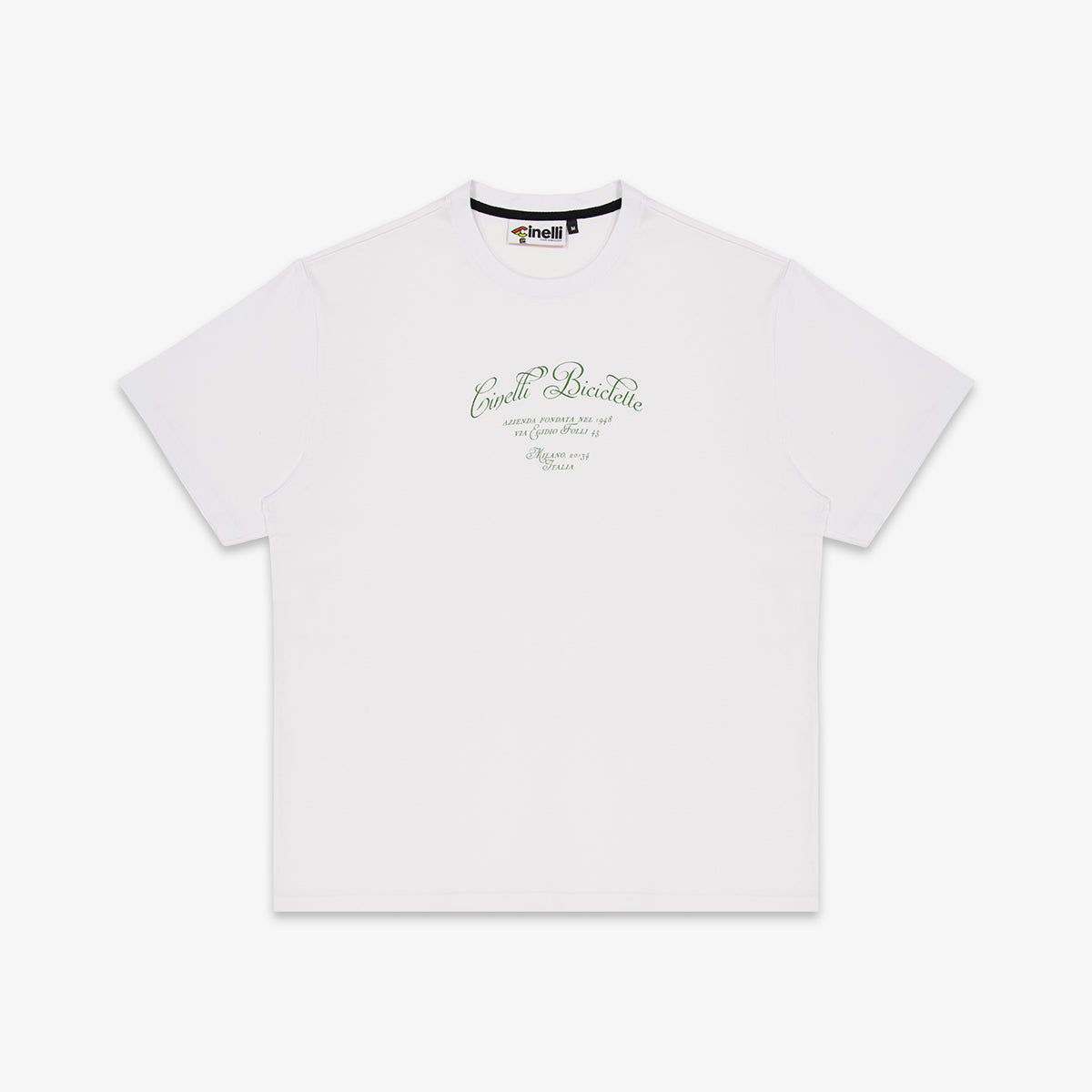 T-SHIRT VIA FOLLI WHITE