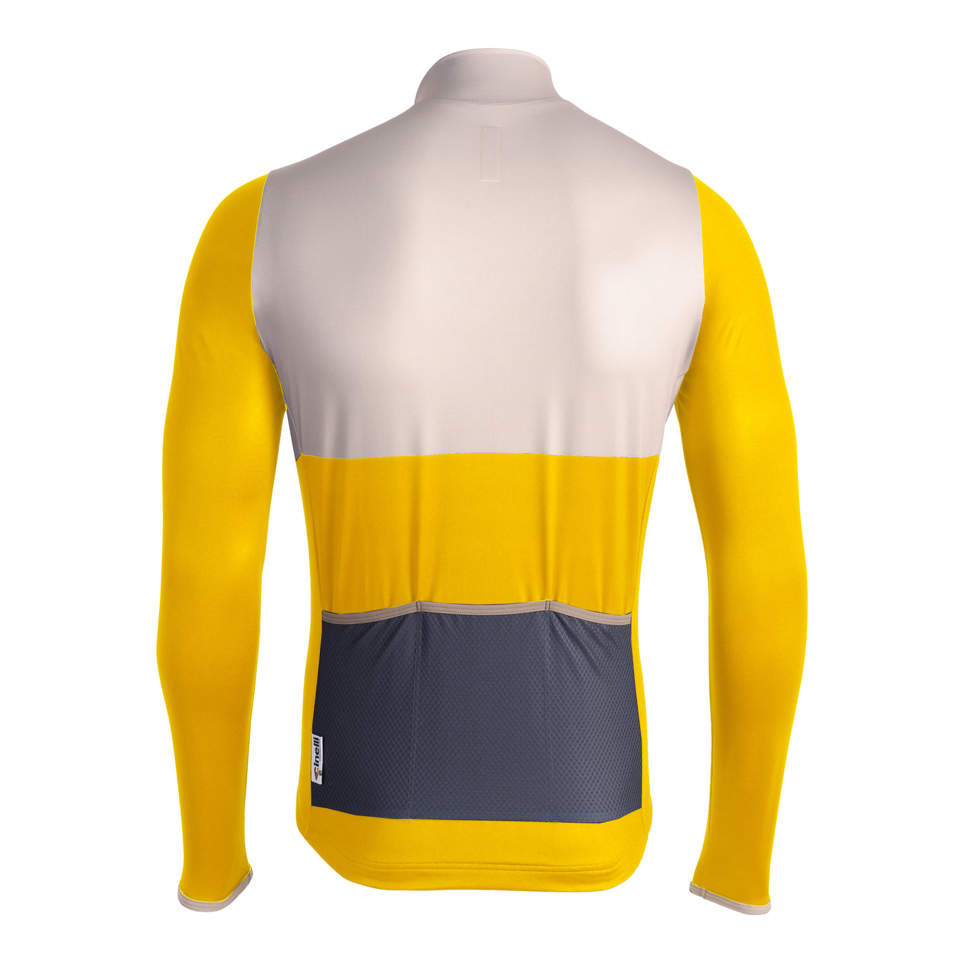 MAGLIA INVERNALE TEMPO YELLOW BLOCK