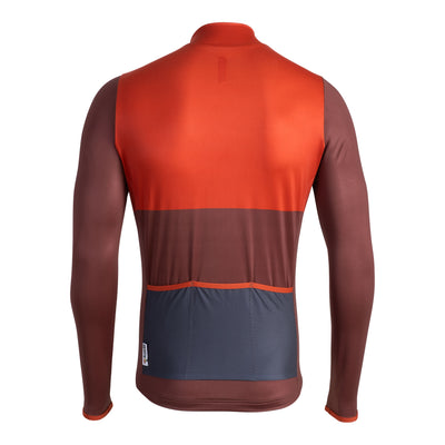 MAGLIA INVERNALE TEMPO BROWN BLOCK