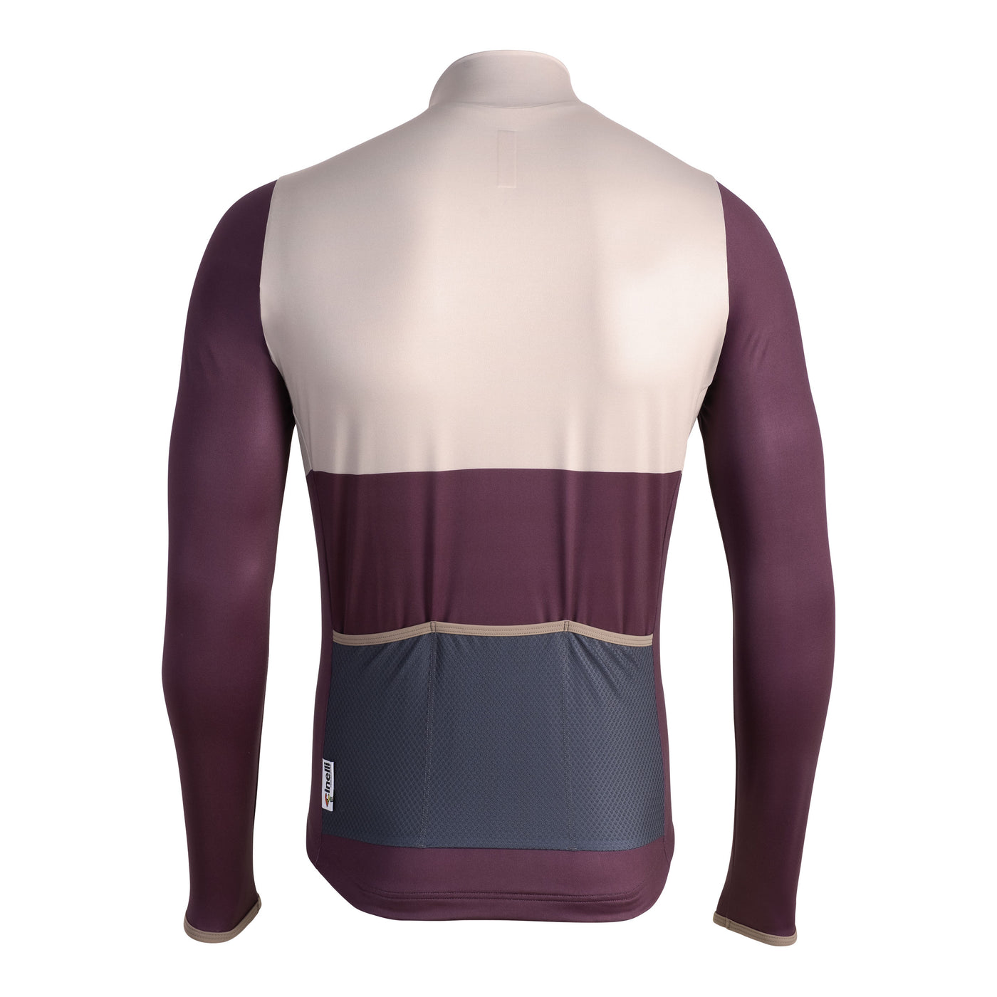 MAGLIA INVERNALE TEMPO VIOLA BLOCK