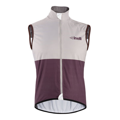 GILET INVERNALE TEMPO VIOLA BLOCK
