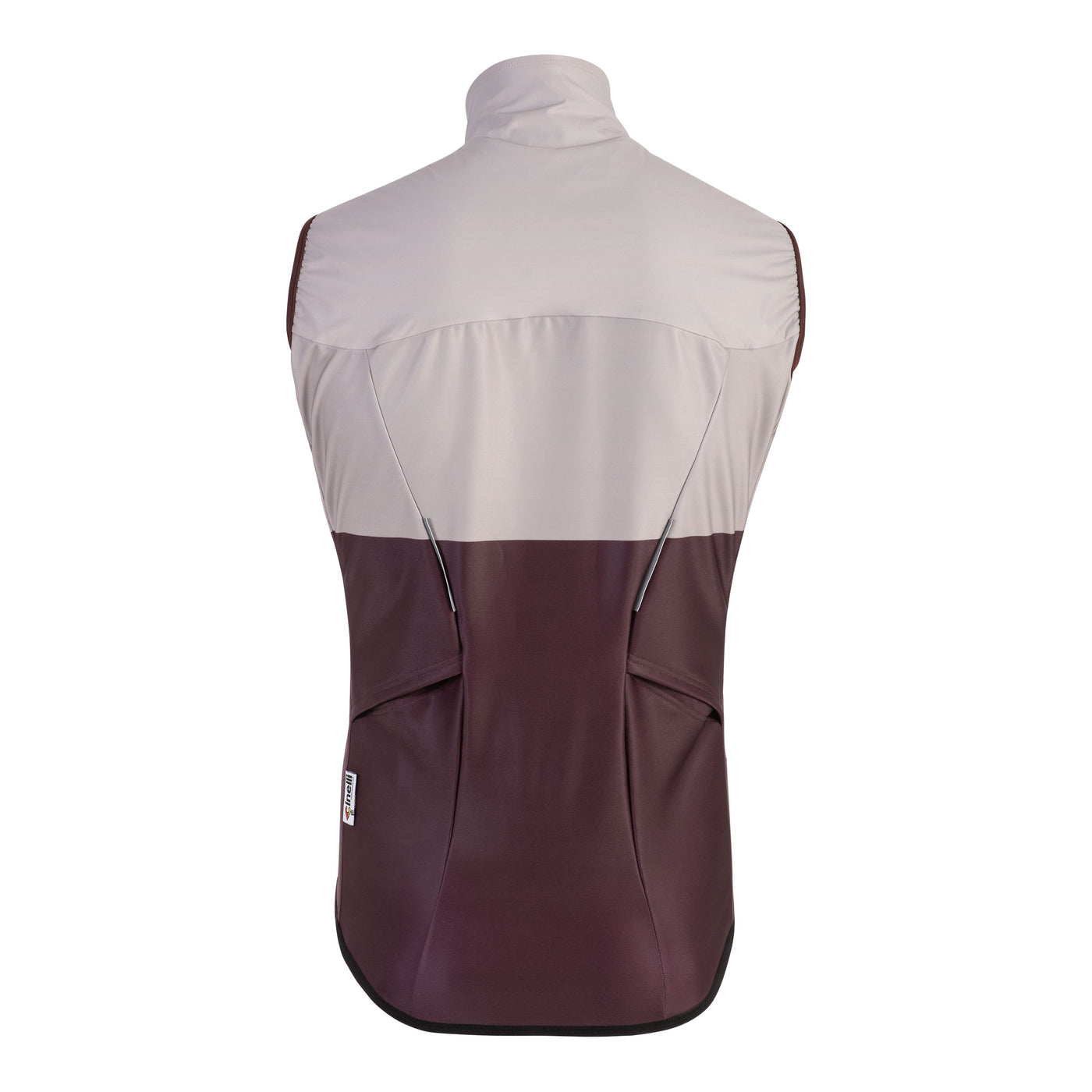 GILET INVERNALE TEMPO VIOLA BLOCK