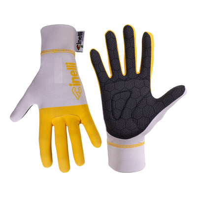 GUANTI INVERNALI TEMPO YELLOW BLOCK