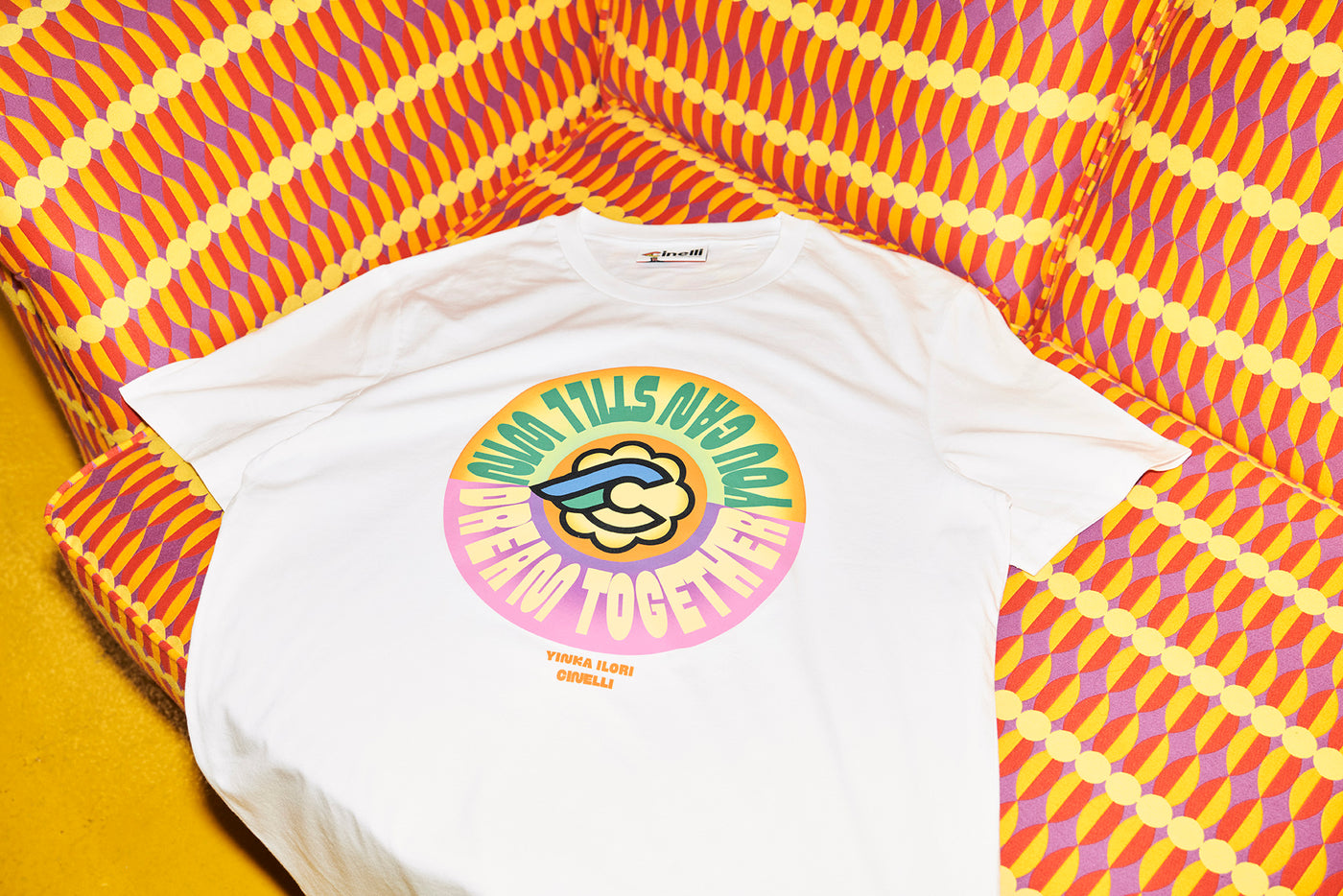 T-SHIRT YINKA ILORI DREAM TOGETHER WHITE