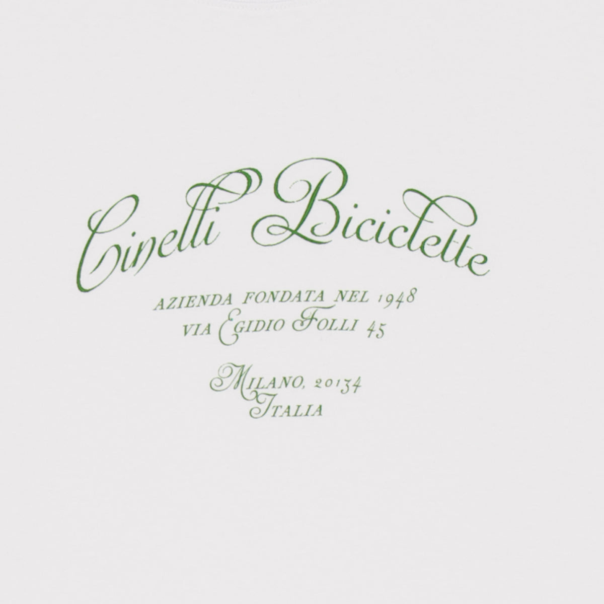 T-SHIRT VIA FOLLI WHITE