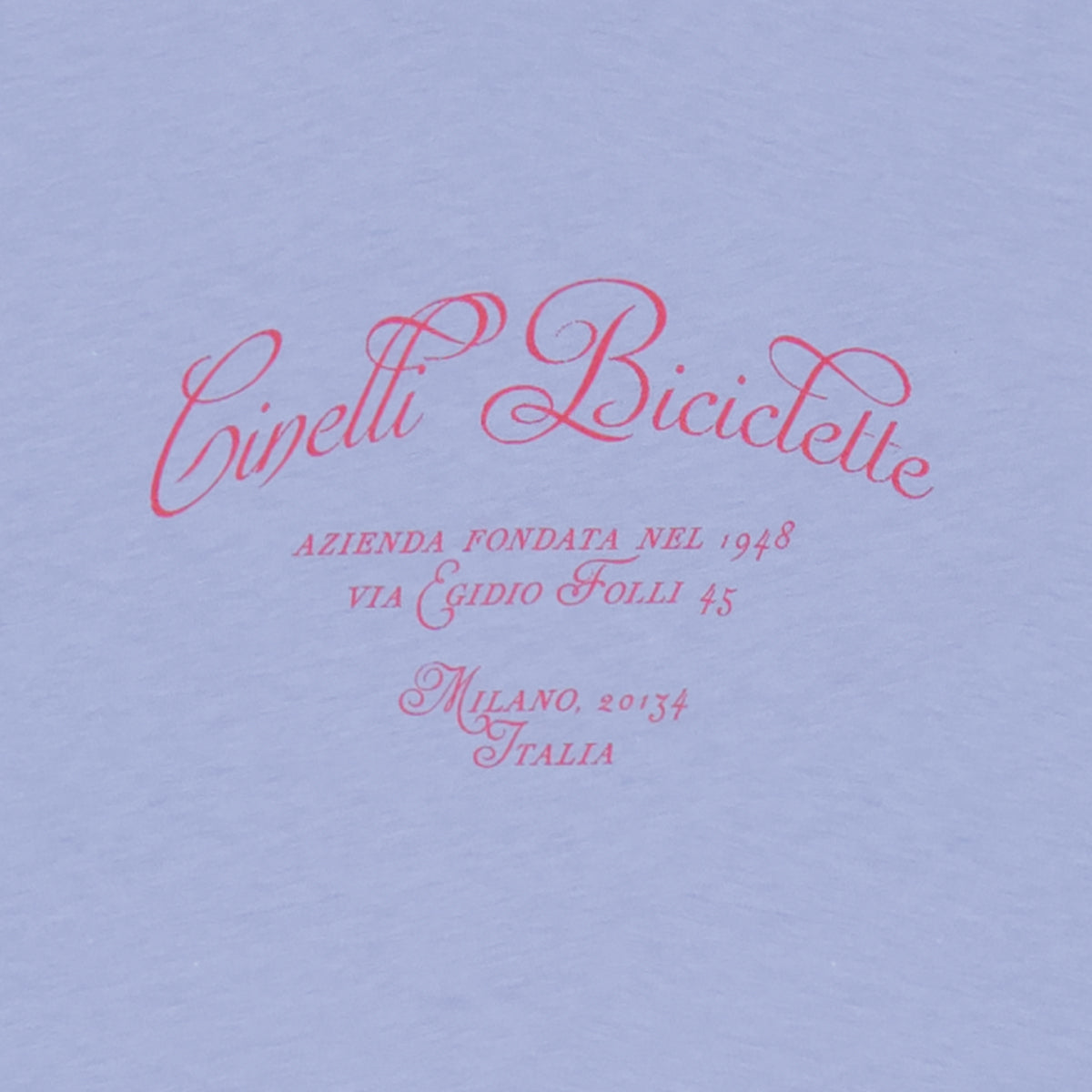 T-SHIRT VIA FOLLI BLUE