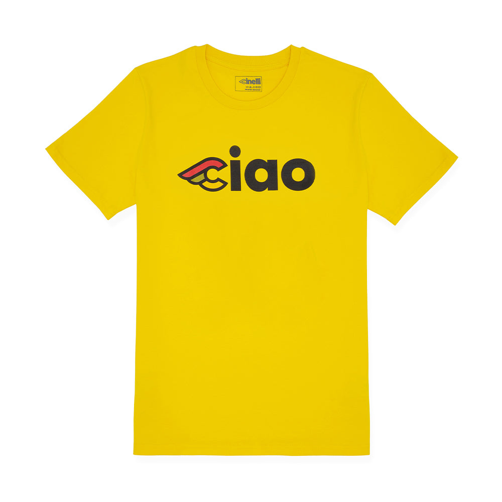 CIAO YELLOW T-SHIRT, T-Shirt, IMG.1