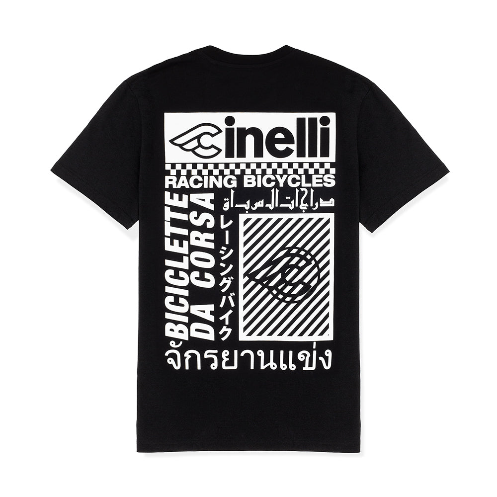 CINELLI RACING BICYCLES BLACK, T-Shirt, IMG.2