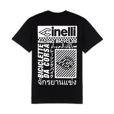 CINELLI RACING BICYCLES BLACK, T-Shirt, IMG.2