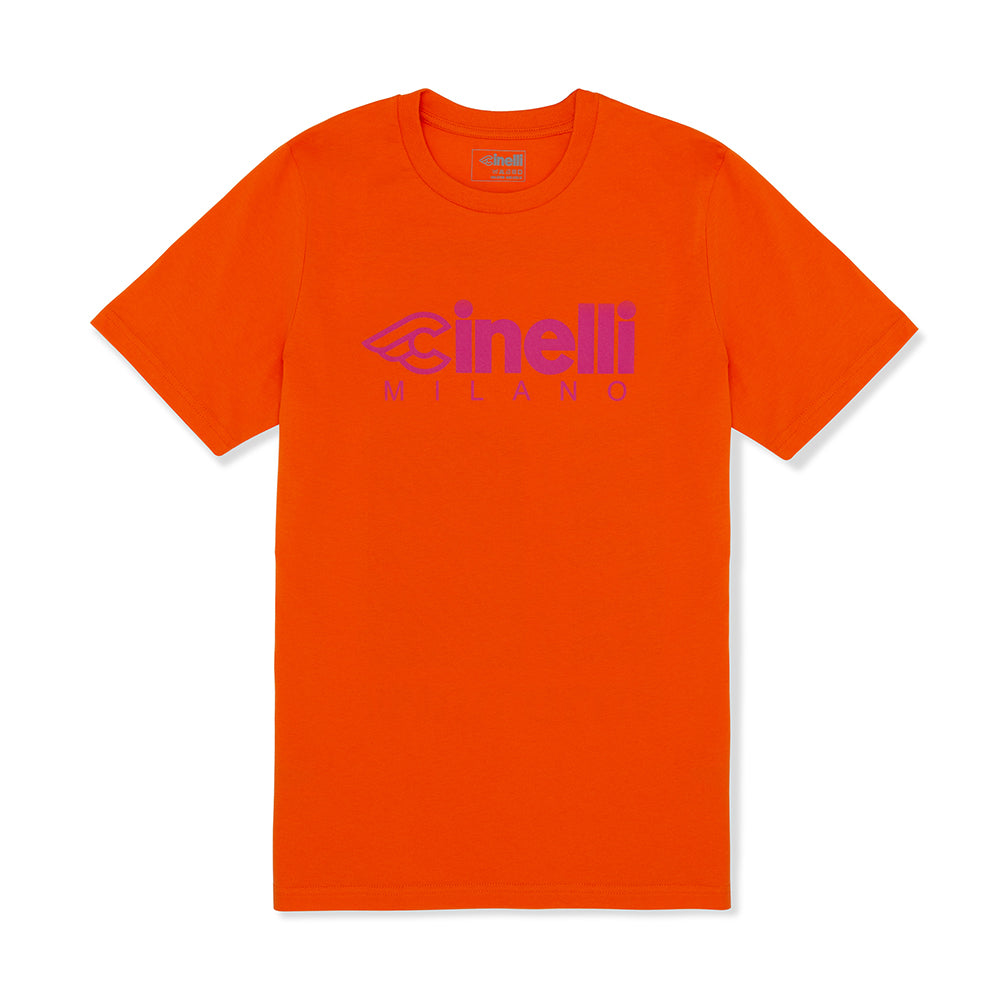 CINELLI MILANO BRIGHT ORANGE, T-Shirt, IMG.1