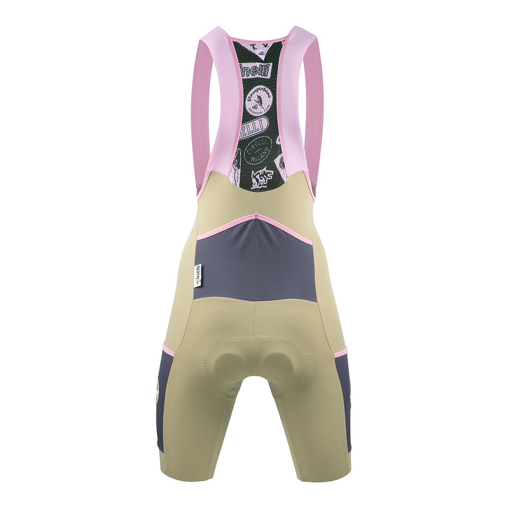 BIB SHORTS GRAVEL WOMAN AGAVE