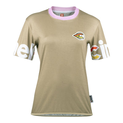 TECH TEE SHORTSLEEVE WOMAN MEGA LOGO AGAVE