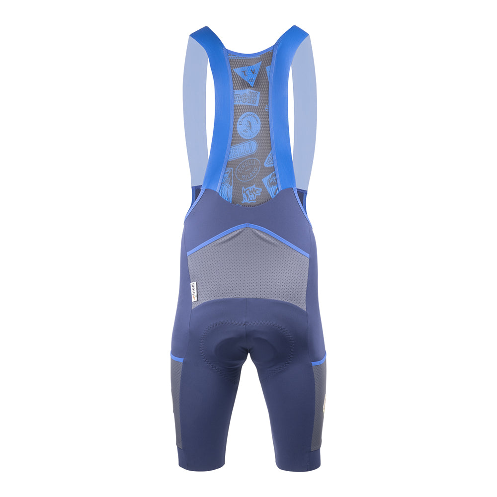 BIB SHORTS GRAVEL BLUE