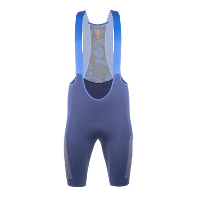 BIB SHORTS GRAVEL BLUE