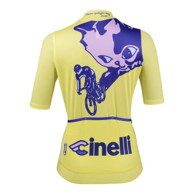 MESH JERSEY TEMPO WOMAN SHANA SADEGHI RAY KITTEN YELLOW