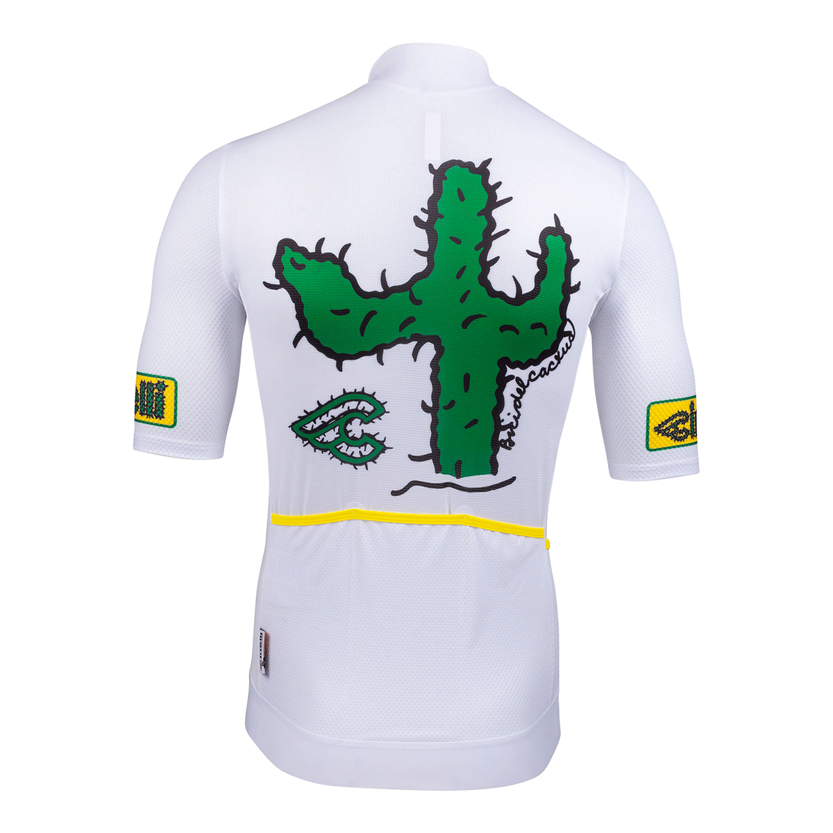 MESH JERSEY TEMPO CACTUS WHITE