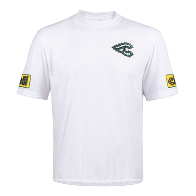 TECH TEE LONGSLEEVE GRAVEL CACTUS WHITE