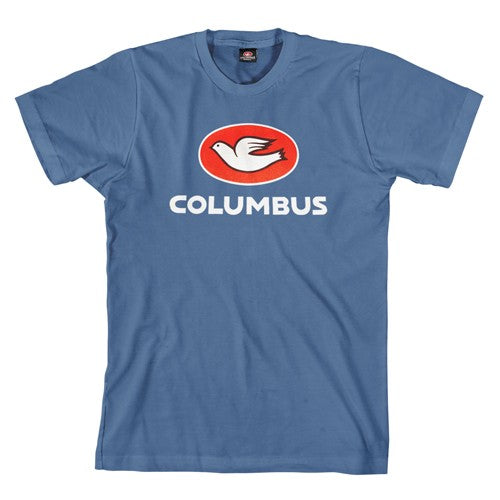 COLUMBUS STEEL BLUE T-SHIRT, T-Shirt, IMG.1
