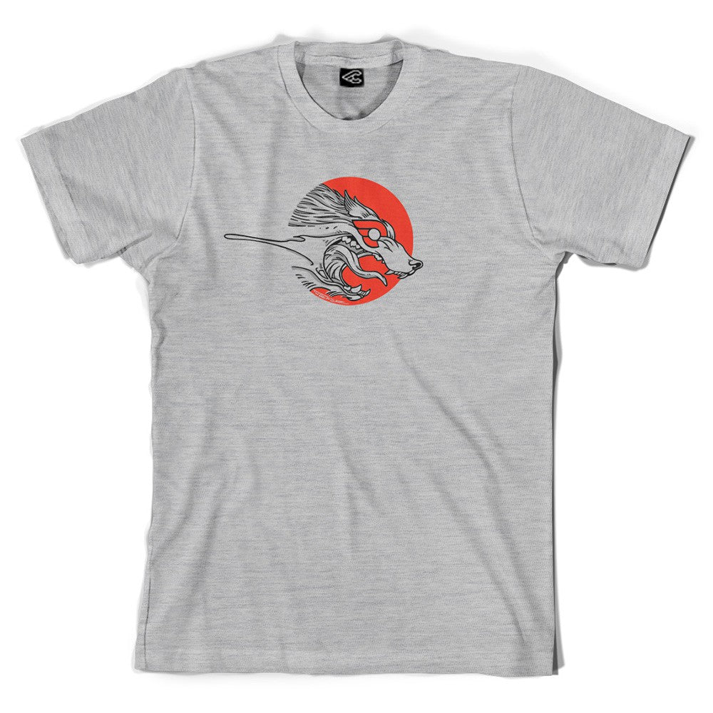 SAM TURNER 'THE WOLF' GREY T-SHIRT, T-Shirt, IMG.1