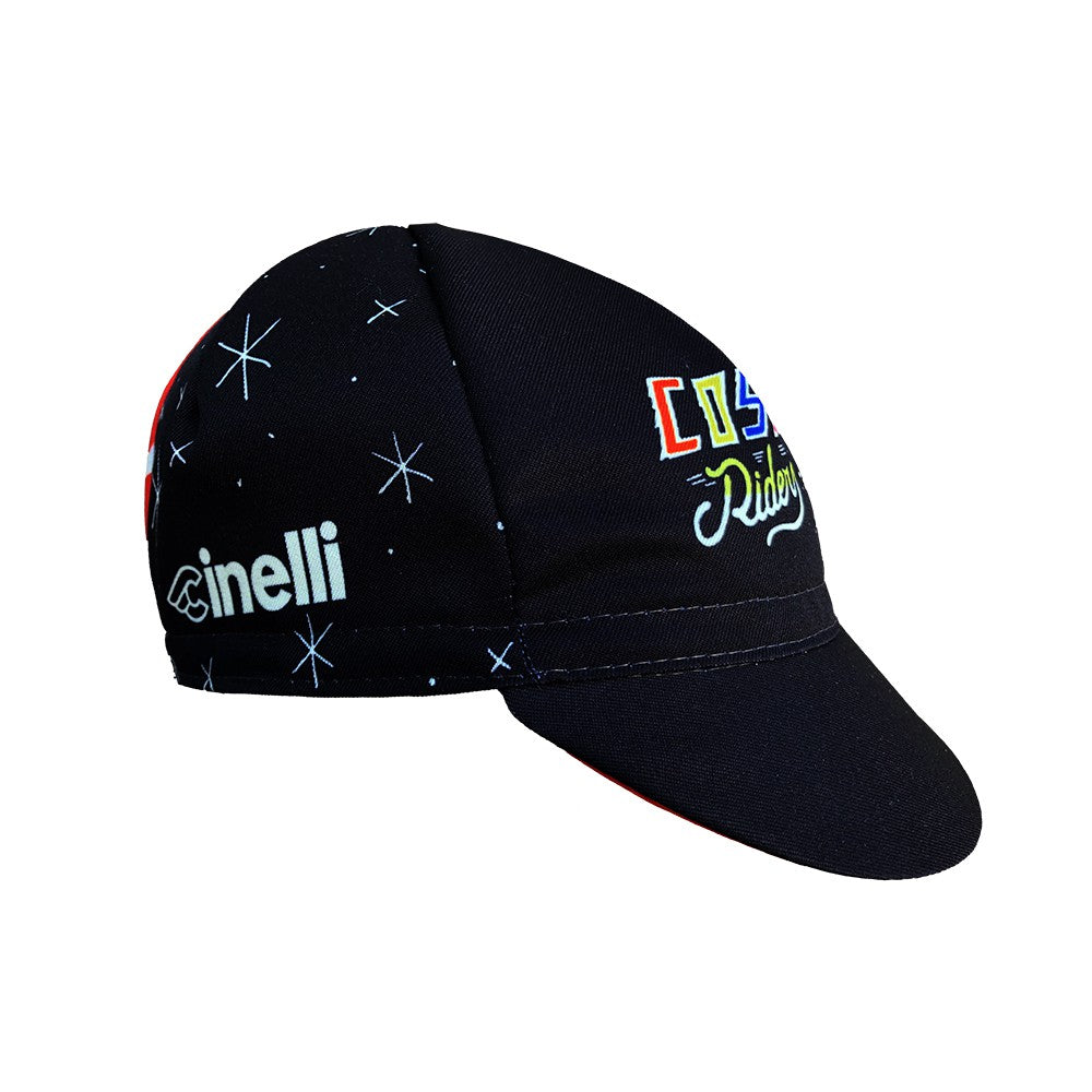 SERGIO MORA 'COSMIC RIDERS' BLACK CAP, Cap, IMG.1