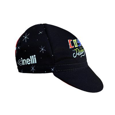 SERGIO MORA 'COSMIC RIDERS' BLACK CAP, Cap, IMG.1