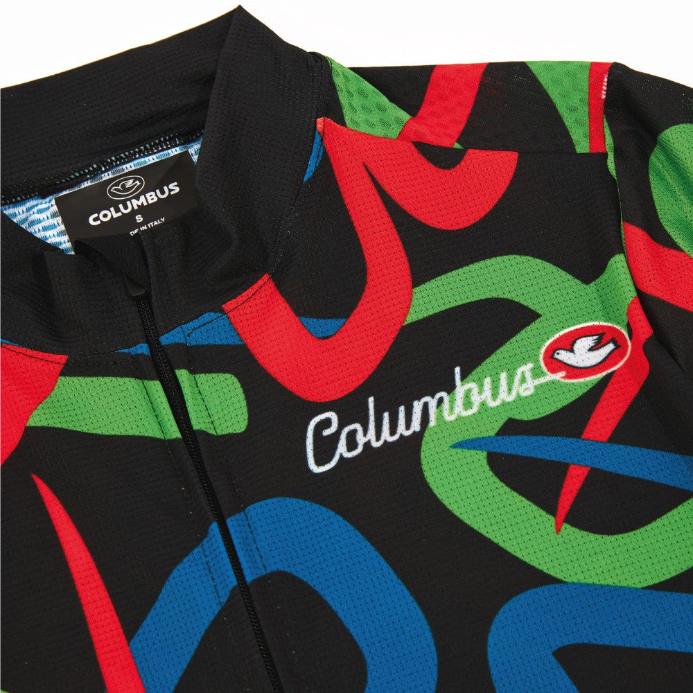 COLUMBUS TUBOGRAPHY CYCLING JERSEY
