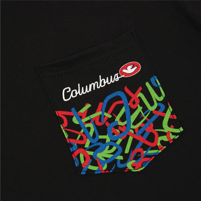 COLUMBUS TUBOGRAPHY POCKET T-SHIRT