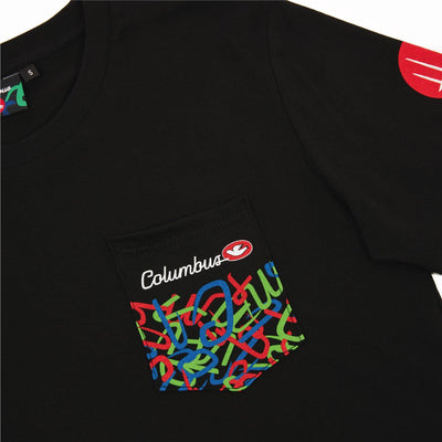 COLUMBUS TUBOGRAPHY POCKET T-SHIRT